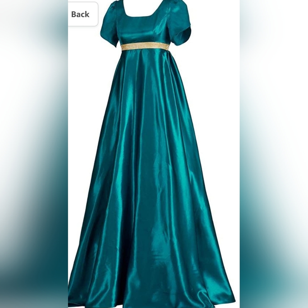New XXLKate Dress Women's Jane Austen Regency Victorian Tea Gown Dress XX-Large